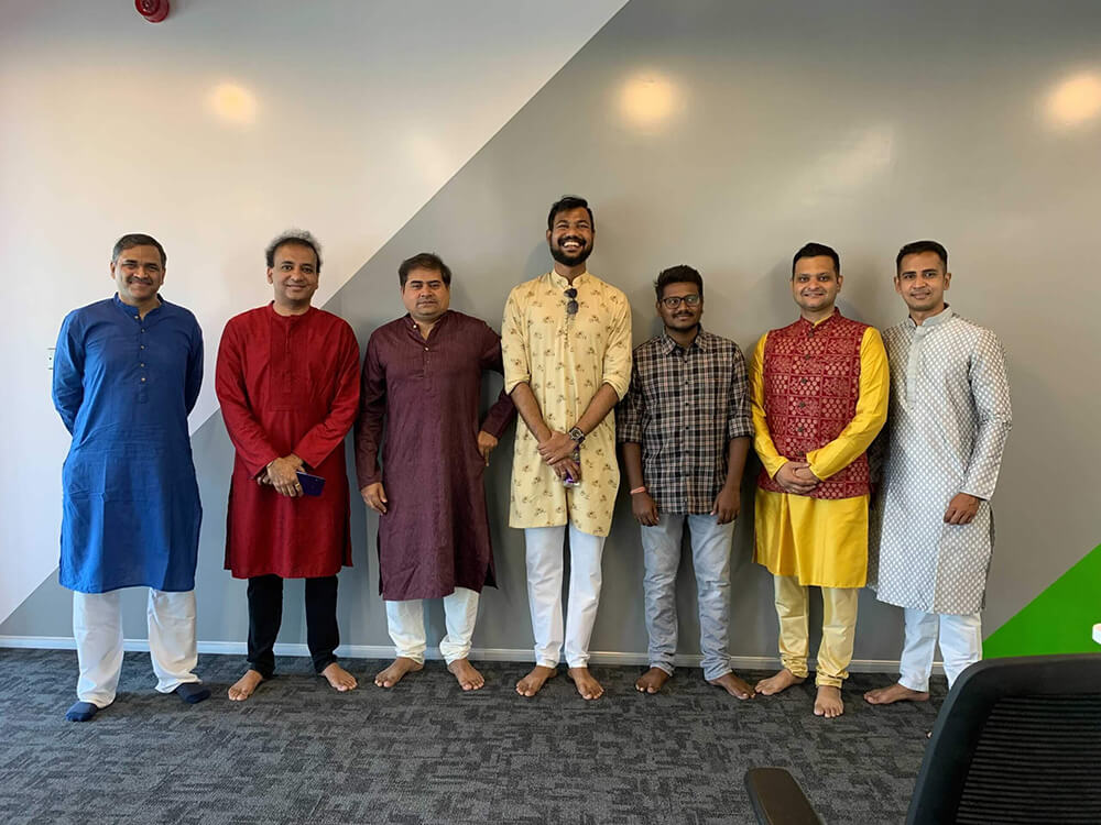 India Team photo