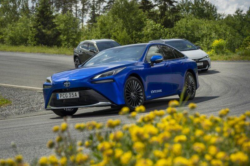 KINTO Hydrogen Fueled, Sustainable Toyota Mirai