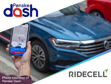 Ridecell Powers Penske Dash
