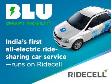 Ridecell Power Blu Smart