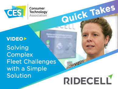Ridecell Solving complex fleet challenges with a simple solution CES video thumbnail