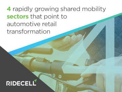 Growting shared mobility sectors