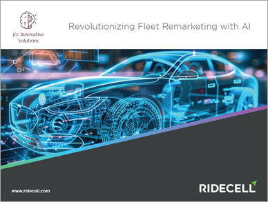 Ridecell and JRC Innovative Solutions - ebook - Revolutionizing Fleet Remarketing with AI