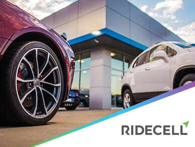 Image of cars in front of OEM Captive financed dealership
