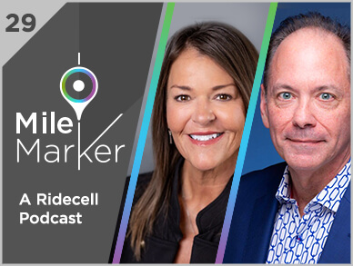 Episode 29 of MileMarker Podcast - guests Greg Gray and Sherry Calkins of Geotab