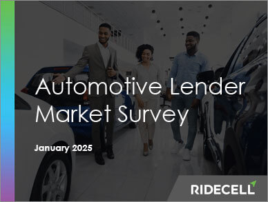 Automotive Lender Market Survey - Ridecell